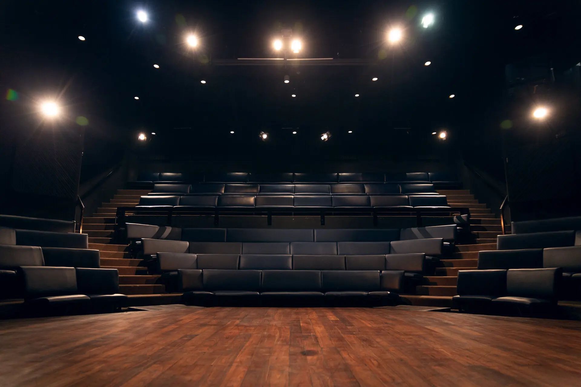 The stage at Prithvi Theatre, Mumbai
